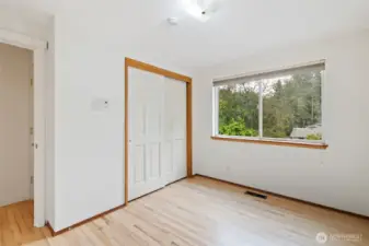 Second of Two Guest Bedrooms Upstairs on Main Level