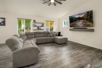 Lots of natural light and space for your large furniture