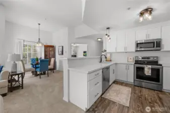 Love the open concept floor plan with this condo