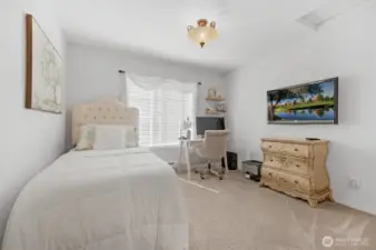 Spacious second bedroom
