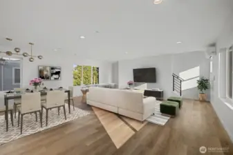 Photos virtually staged