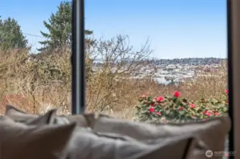 Nice views from the Primary Bedroom.