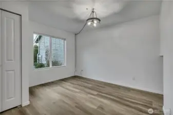 Blank Canvas, could be a dining room, music room, den...let your imagine decide!