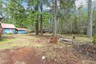 Property backs up to greenbelt