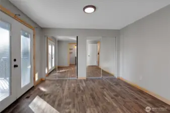 Primary Bedroom w/deck access