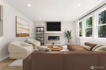 Prewire for TV. Photo's are for representational purposes only. Colors and finishes may differ.