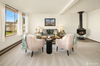 Fresh Carpet and Paint