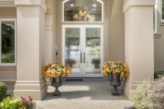 Grand entryway
