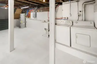 Lower level Laundry