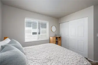 Another view of upstairs Bedroom #1.
