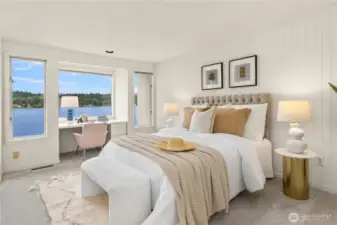 The first guest bedroom...