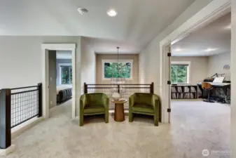 Upstairs landing