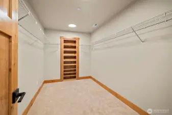 Secret Room behind the built-in!