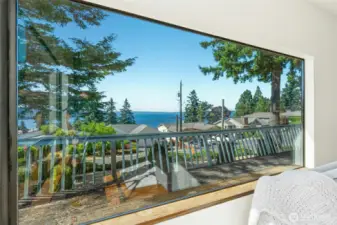 The deck needs a rebuild so start thinking about the style and configuration that suits your needs. (Bids are available to give you some ideas.)
