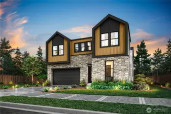Exterior Rendering - Colors and features may vary