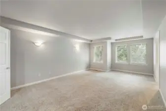 The other side of the primary bedroom .