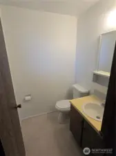 Half bath off primary bedroom