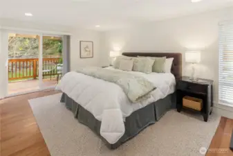 The primary suite is a respite setting.