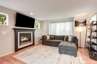 A ton of natural light coming in