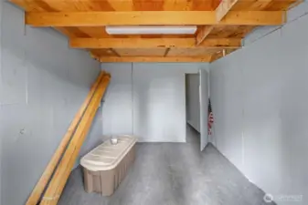 Room one of insulated outbuilding
