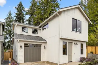 New construction home by Westerly.