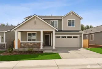 Photos are of a similar home with same floorplan. Not the actual home.