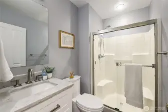 Main level bathroom