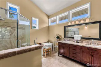 Primary Bath Dual Vanities