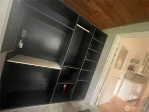 Mud room with Cabinetry