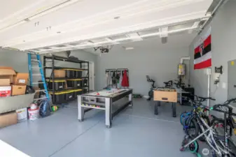 Large garage