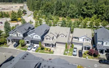 What a great location to be in- no neighbors behind you!