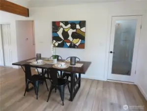 A good-sized walk-in kitchen pantry to the right.
