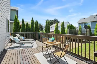 Entertainment deck