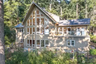 Aerial of home
