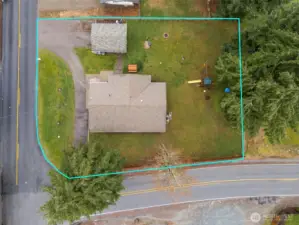 0.29-acre Corner Lot!