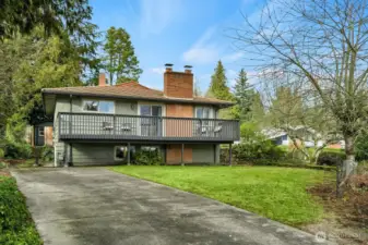 Plenty of parking and room to play.