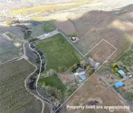 Approximate property lines