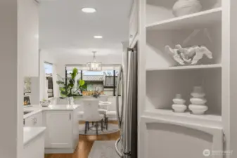Partial view of Kitchen/Dining Area