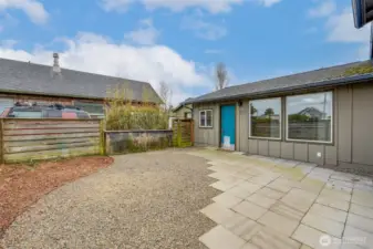 Courtyard of the residence.