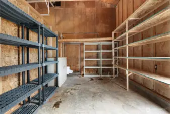 Large coverted garage.