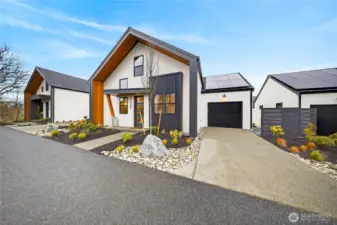 The Crossings ~ modern design meets warmth and function.