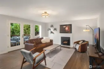 Family Room Toward Back Deck