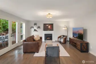 Family Room with Fireplace