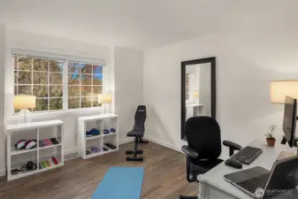 Third Bedroom on Upper Level Faces South