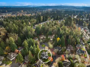 Aerial Looking Southeast