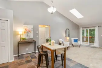 Stone Tile in the kitchen