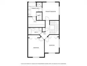 Floorplan - Upstairs