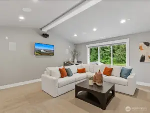 Large room for multiple uses