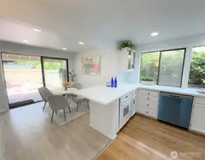 Open Kitchen to Dinning