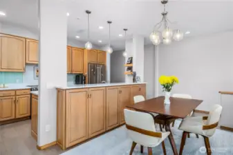 Newer cabinetry